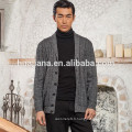 Cardigan tricoté 100% cachemire style homme